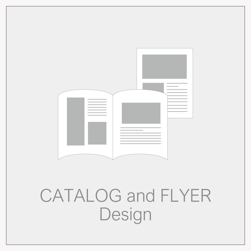 Catalog and flyer design